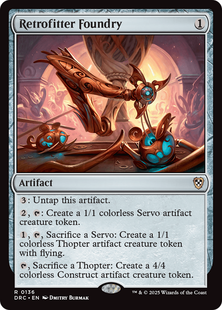 Retrofitter Foundry [Aetherdrift Commander] | Anubis Games and Hobby