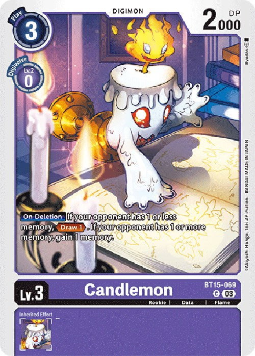 Candlemon [BT15-069] [Exceed Apocalypse] | Anubis Games and Hobby