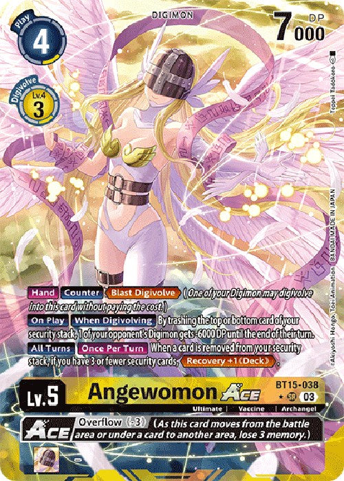 Angewomon Ace [BT15-038] (Alternate Art) [Exceed Apocalypse] | Anubis Games and Hobby