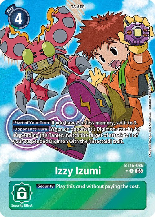 Izzy Izumi [BT15-085] (Alternate Art) [Exceed Apocalypse] | Anubis Games and Hobby