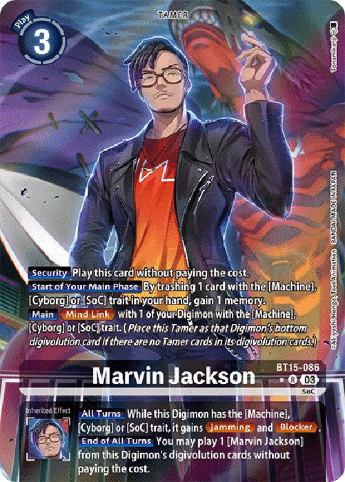 Marvin Jackson [BT15-086] (Alternate Art) [Exceed Apocalypse] | Anubis Games and Hobby