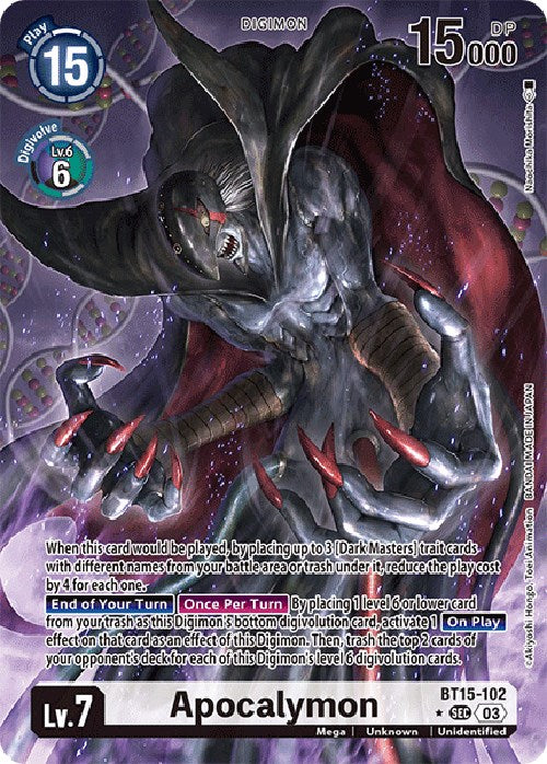 Apocalymon [BT15-102] (Alternate Art) [Exceed Apocalypse] | Anubis Games and Hobby