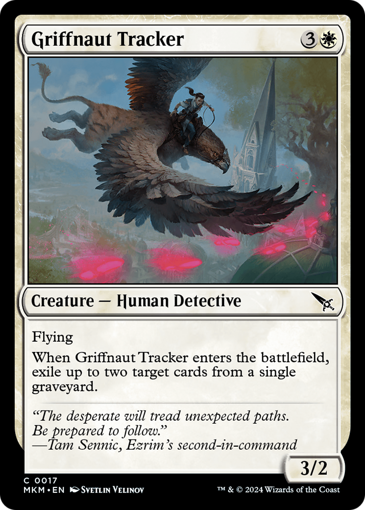 Griffnaut Tracker [Murders at Karlov Manor] | Anubis Games and Hobby