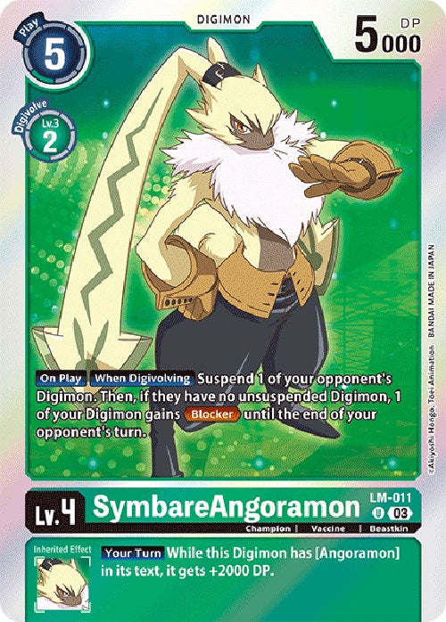 SymbareAngoramon [LM-011] (English Exclusive) [Exceed Apocalypse] | Anubis Games and Hobby