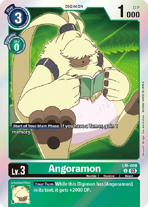 Angoramon [LM-008] (English Exclusive) [Exceed Apocalypse] | Anubis Games and Hobby