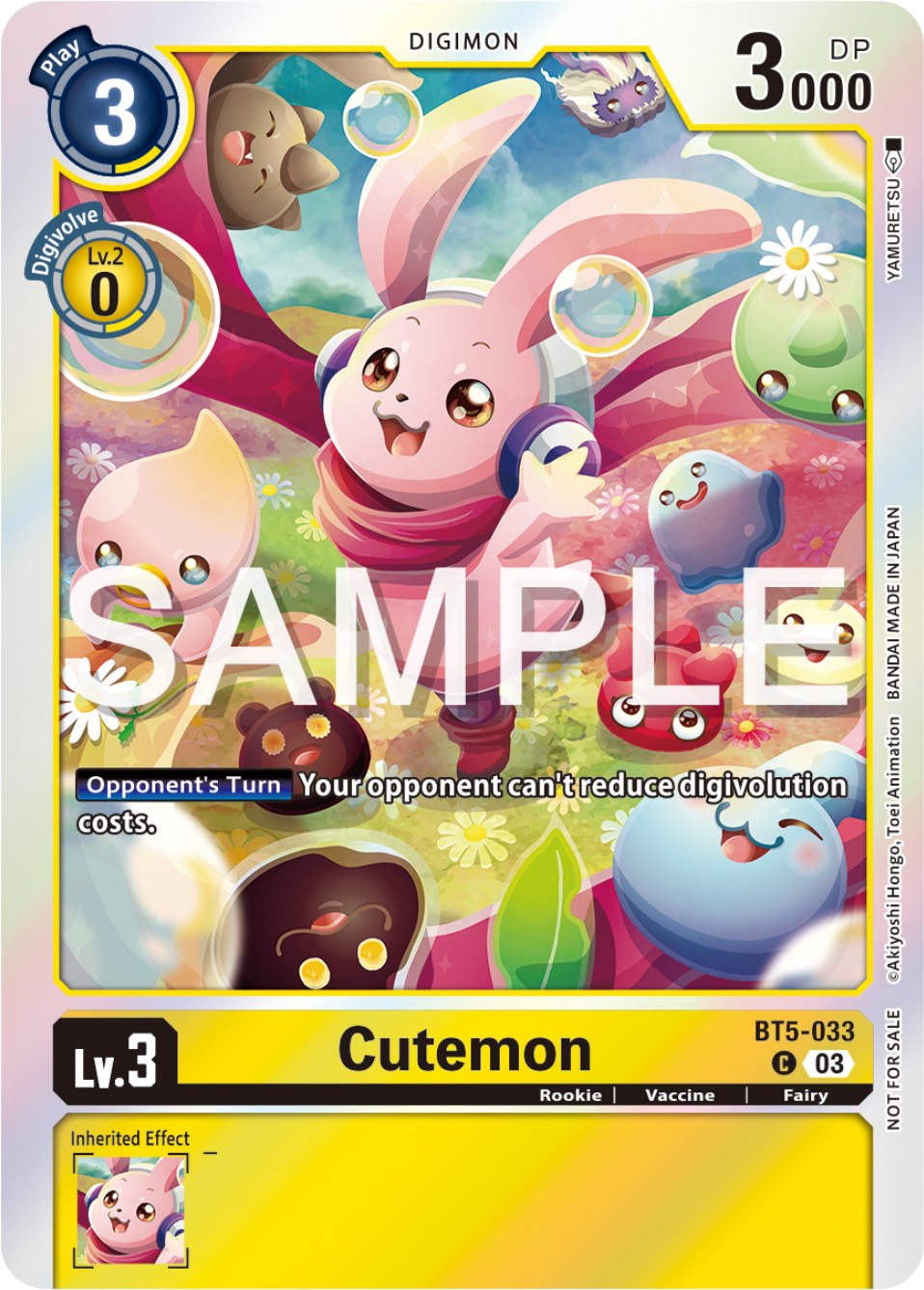 Cutemon [BT5-033] (Winner Pack -Exceed Apocalypse-) [Battle of Omni Promos] | Anubis Games and Hobby