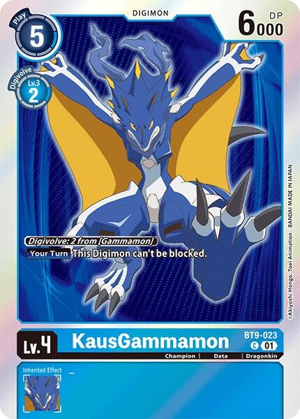 KausGammamon [BT9-023] (Double Pack Set 02) [X Record] | Anubis Games and Hobby