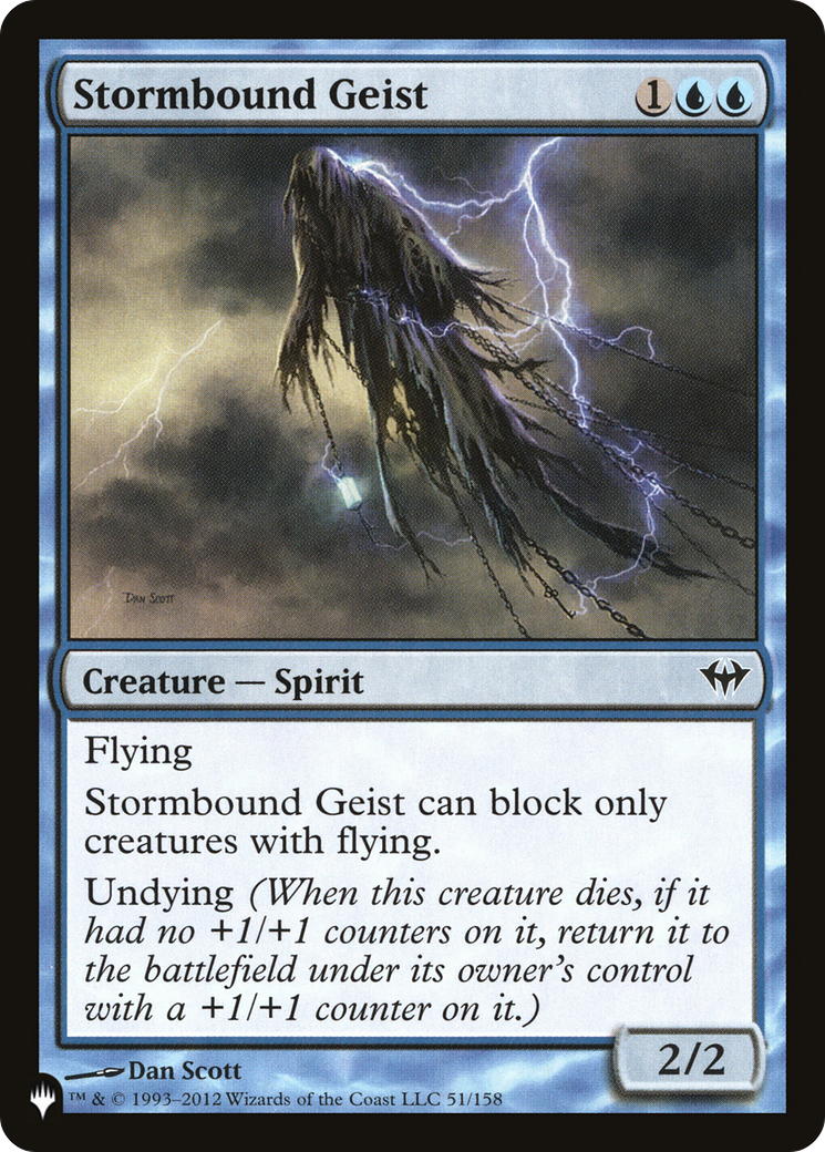 Stormbound Geist [The List Reprints] | Anubis Games and Hobby