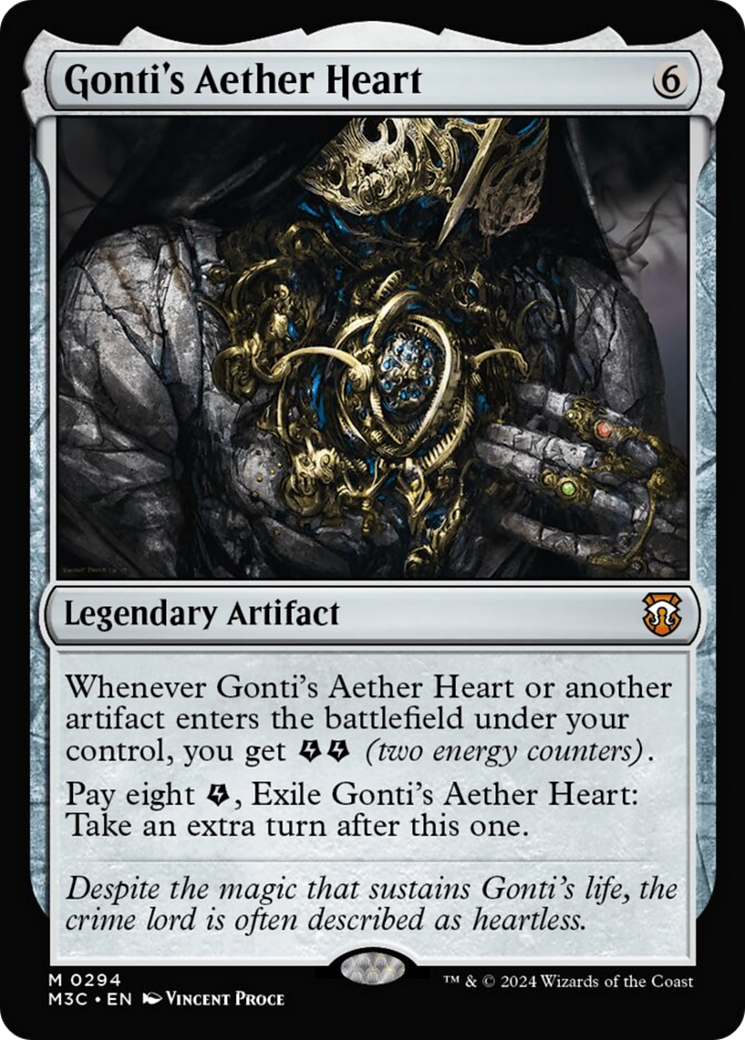 Gonti's Aether Heart [Modern Horizons 3 Commander] | Anubis Games and Hobby