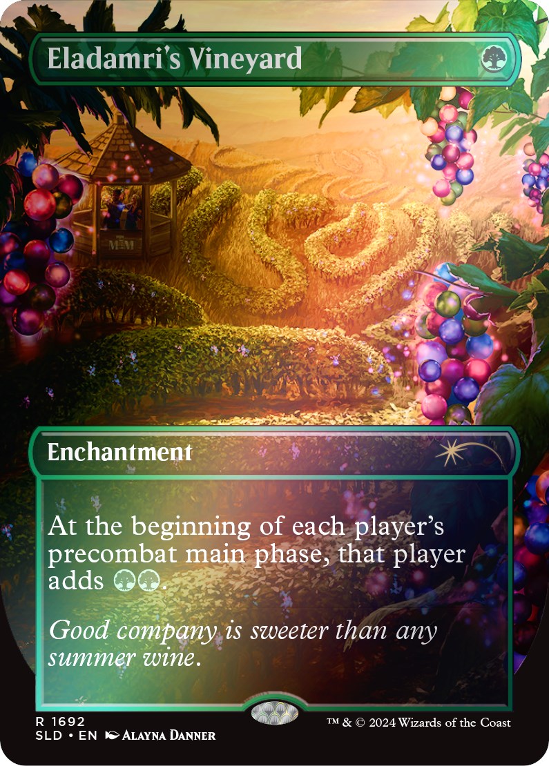 Eladamri's Vineyard (Rainbow Foil) [Secret Lair Drop Series] | Anubis Games and Hobby