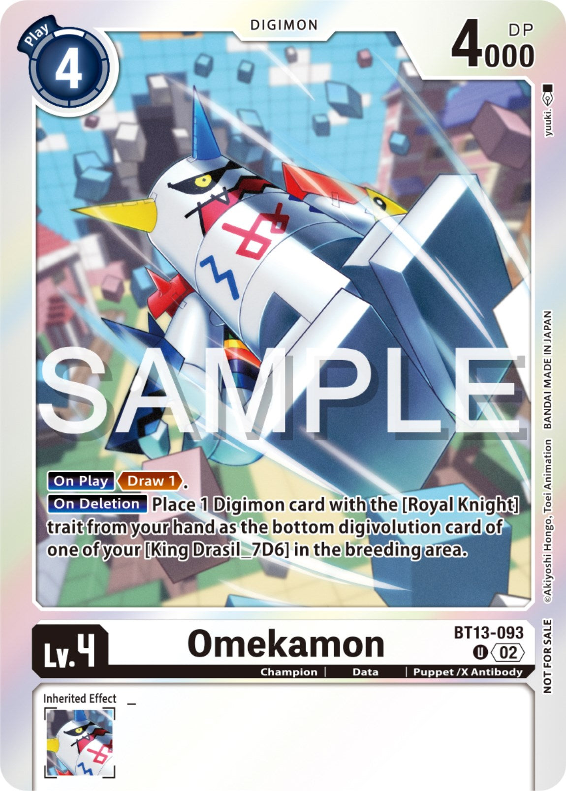 Omekamon [BT13-093] (Event Pack 6) [Versus Royal Knights Promos] | Anubis Games and Hobby