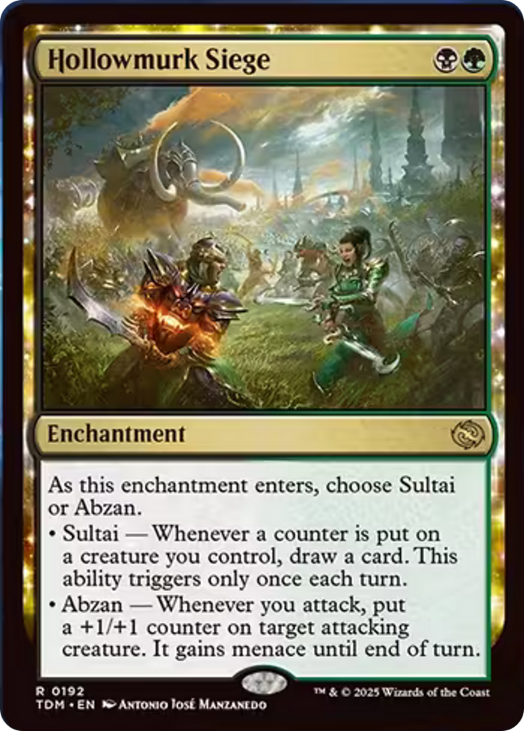 Hollowmurk Siege [Tarkir: Dragonstorm] | Anubis Games and Hobby