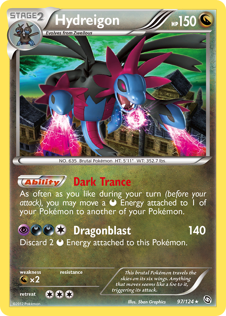 Hydreigon (97/124) [Black & White: Dragons Exalted] | Anubis Games and Hobby
