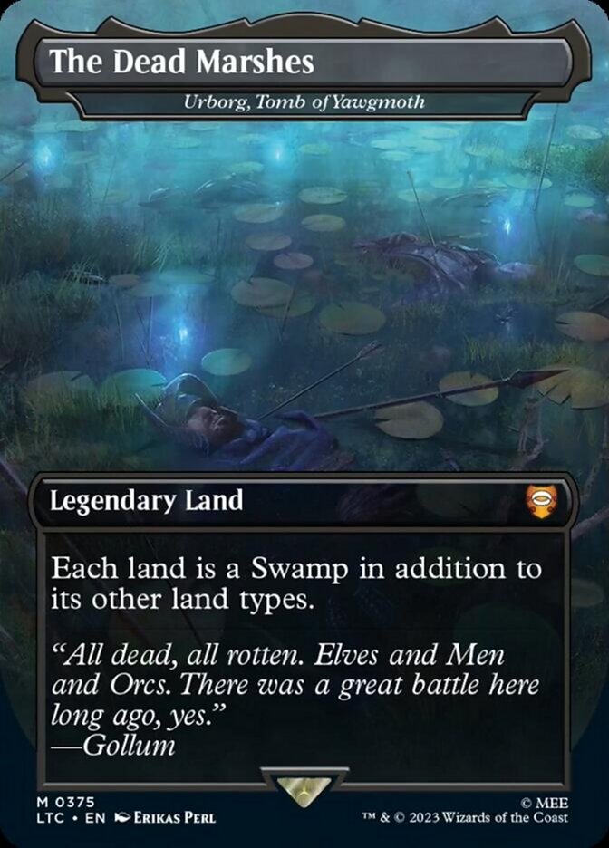 The Dead Marshes - Urborg, Tomb of Yawgmoth [The Lord of the Rings: Tales of Middle-Earth Commander] | Anubis Games and Hobby