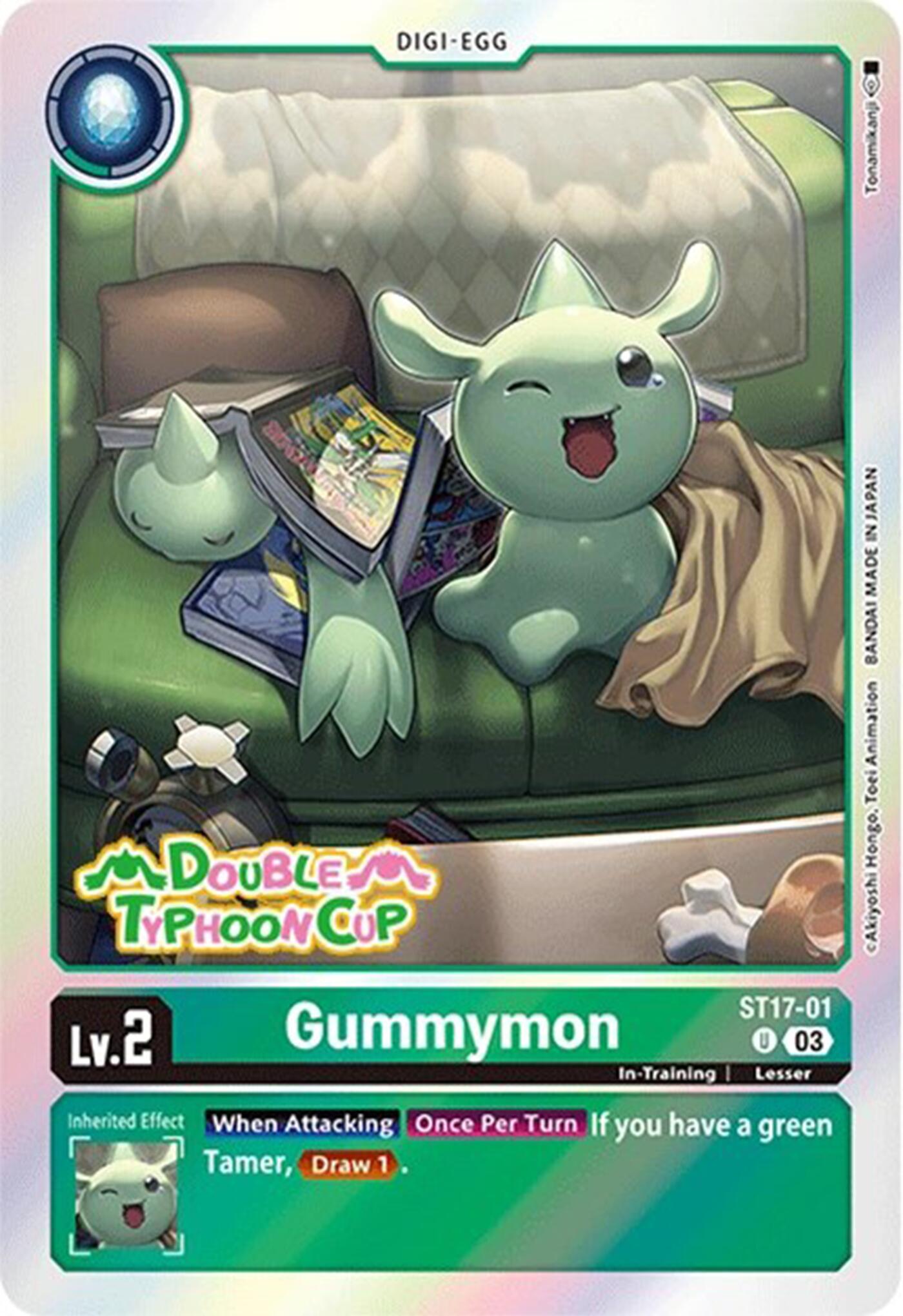 Gummymon [ST17-01] [Starter Deck: Double Typhoon Advanced Deck Set Pre-Release Cards] | Anubis Games and Hobby