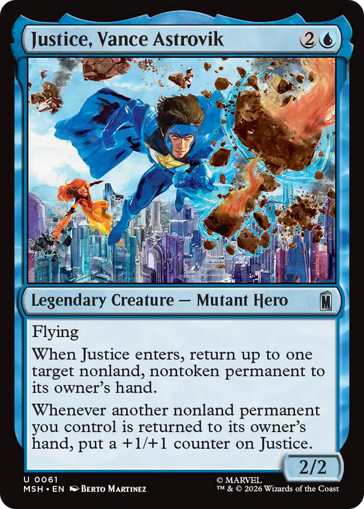 Justice, Vance Astrovik [Marvel Super Heroes] | Anubis Games and Hobby