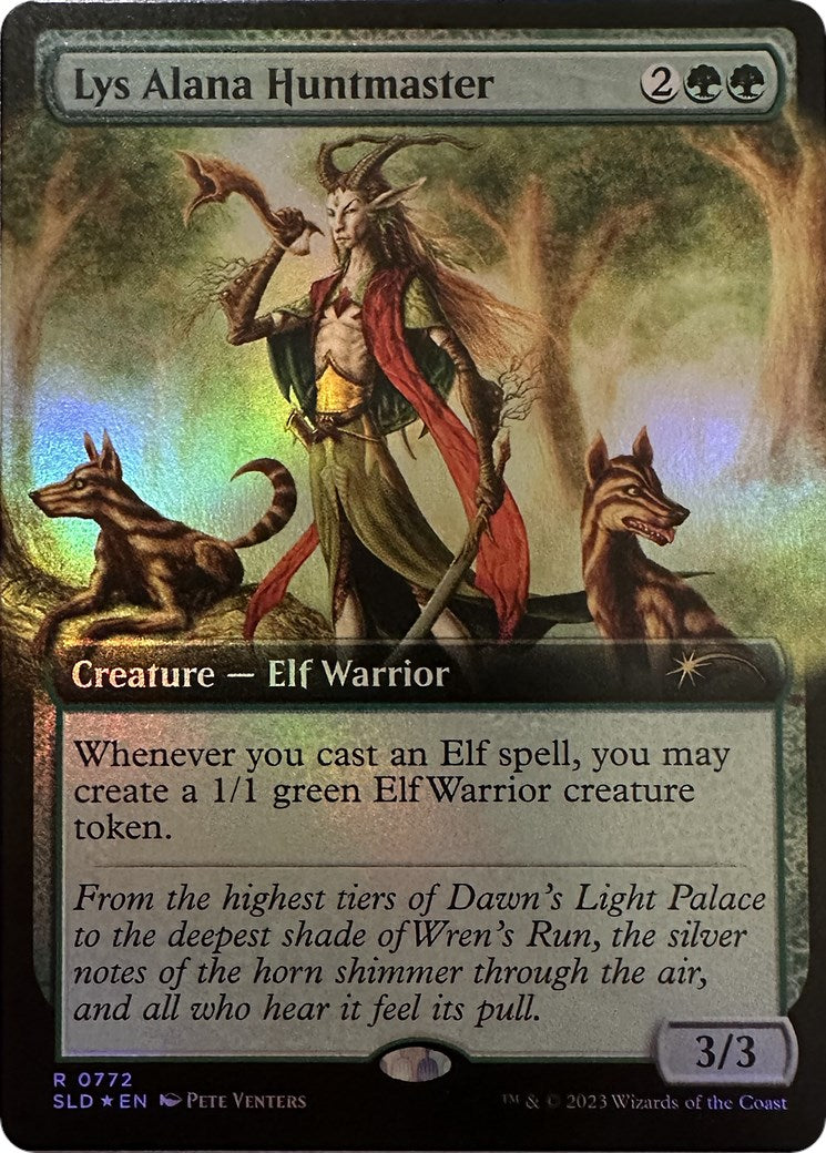 Lys Alana Huntmaster (Extended Art) [Secret Lair Drop Series] | Anubis Games and Hobby