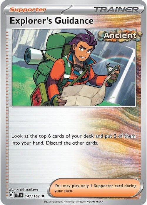 Explorer's Guidance (147/162) [Scarlet & Violet: Temporal Forces] | Anubis Games and Hobby