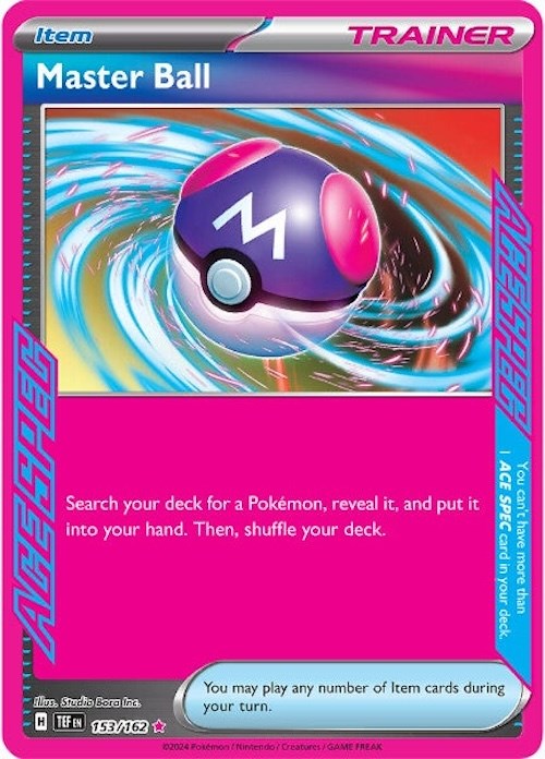 Master Ball (153/162) [Scarlet & Violet: Temporal Forces] | Anubis Games and Hobby