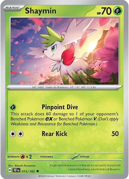 Shaymin (013/162) [Scarlet & Violet: Temporal Forces] | Anubis Games and Hobby