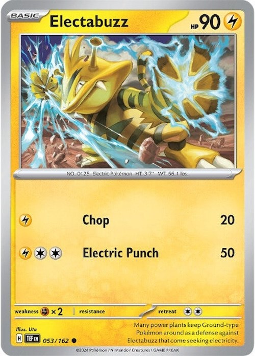 Electabuzz (053/162) [Scarlet & Violet: Temporal Forces] | Anubis Games and Hobby