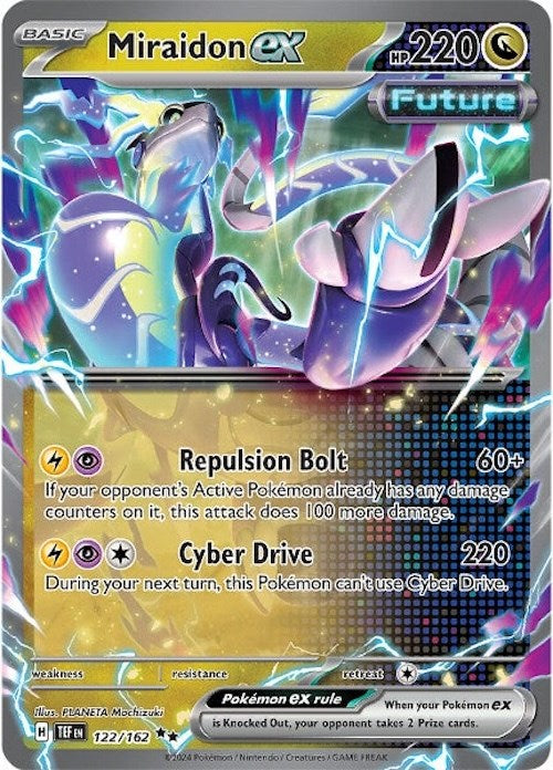 Miraidon ex (122/162) [Scarlet & Violet: Temporal Forces] | Anubis Games and Hobby