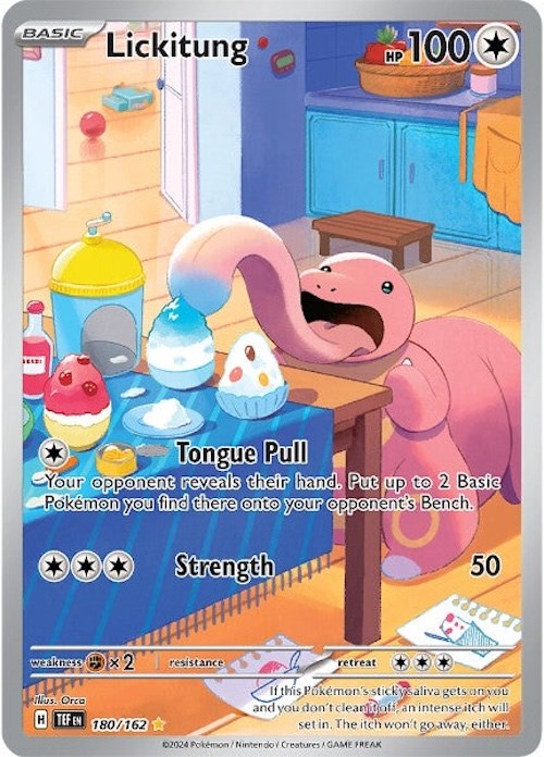 Lickitung (180/162) [Scarlet & Violet: Temporal Forces] | Anubis Games and Hobby