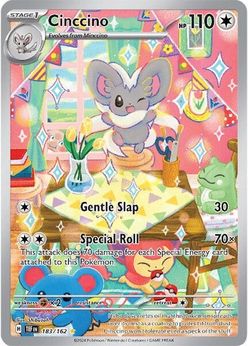 Cinccino (183/162) [Scarlet & Violet: Temporal Forces] | Anubis Games and Hobby