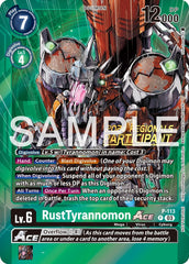 RustTyrannomon Ace [P-113] (2024 Regionals Participant) [Promotional Cards] | Anubis Games and Hobby