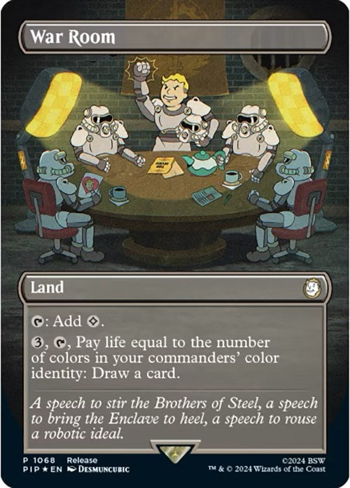 War Room (Borderless) [Fallout Promos] | Anubis Games and Hobby