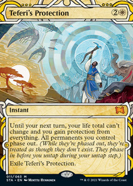 Teferi's Protection (Foil Etched) [Strixhaven: Mystical Archive] | Anubis Games and Hobby