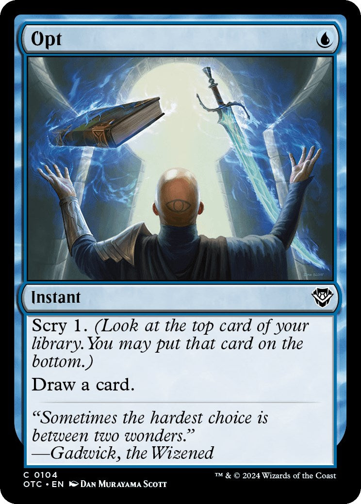 Opt [Outlaws of Thunder Junction Commander] | Anubis Games and Hobby