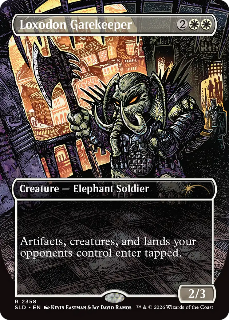 Loxodon Gatekeeper (2358) [Secret Lair Drop Series] | Anubis Games and Hobby