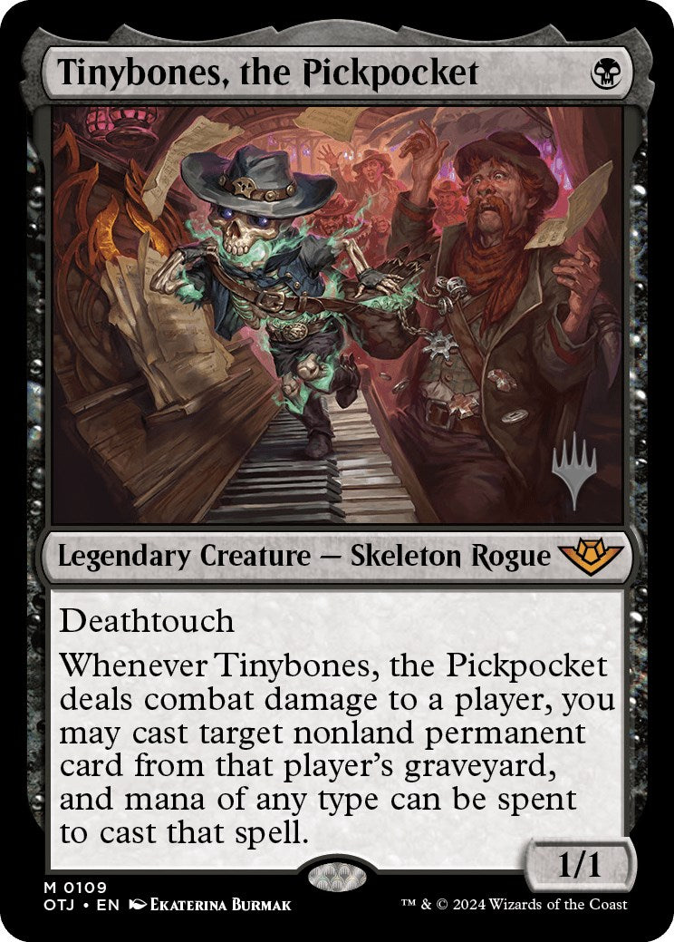 Tinybones, the Pickpocket (Promo Pack) [Outlaws of Thunder Junction Promos] | Anubis Games and Hobby