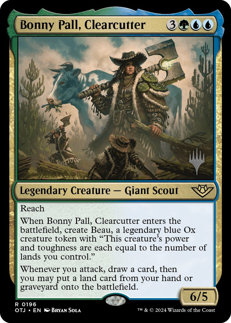 Bonny Pall, Clearcutter (Promo Pack) [Outlaws of Thunder Junction Promos] | Anubis Games and Hobby
