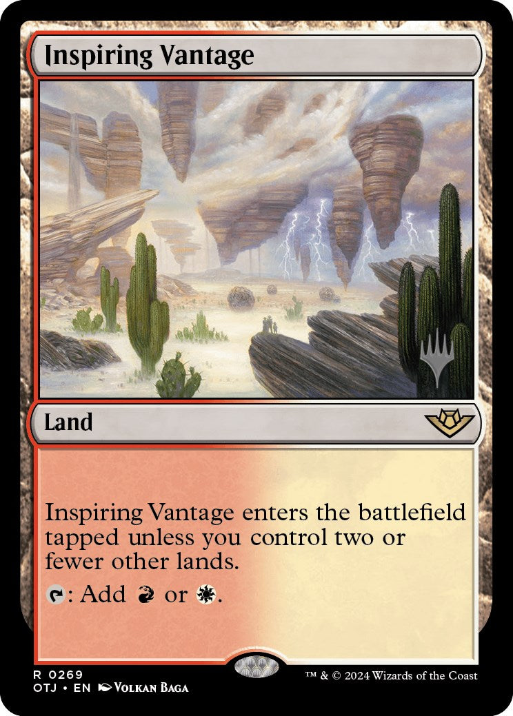 Inspiring Vantage (Promo Pack) [Outlaws of Thunder Junction Promos] | Anubis Games and Hobby