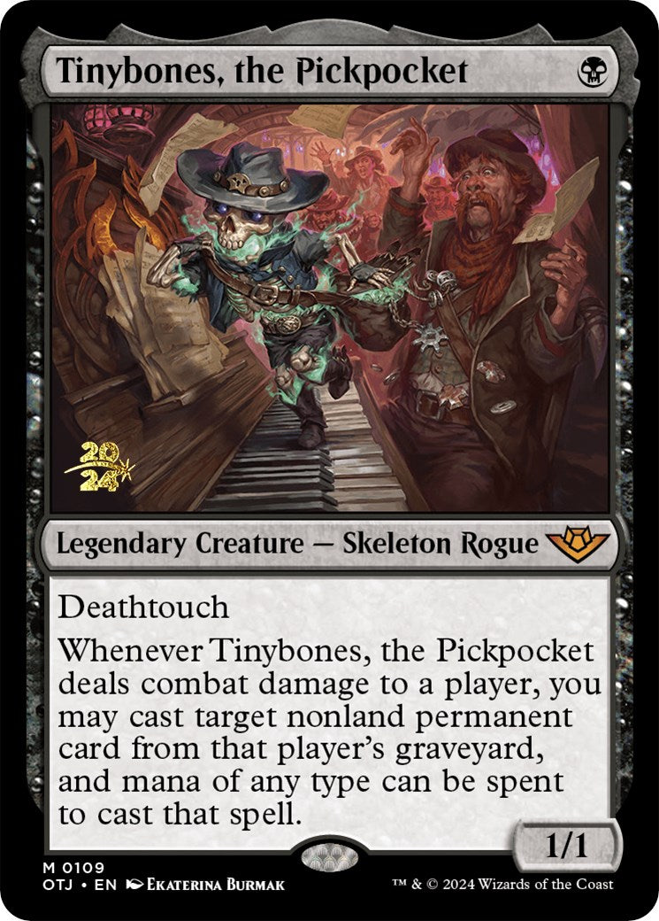 Tinybones, the Pickpocket [Outlaws of Thunder Junction Prerelease Promos] | Anubis Games and Hobby