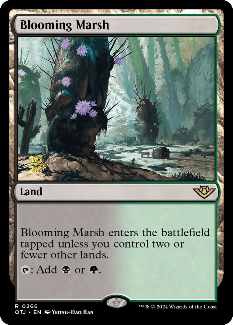 Blooming Marsh (OTJ) [Outlaws of Thunder Junction Prerelease Promos] | Anubis Games and Hobby