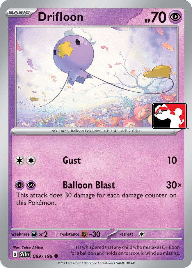 Drifloon (089/198) [Prize Pack Series Four] | Anubis Games and Hobby