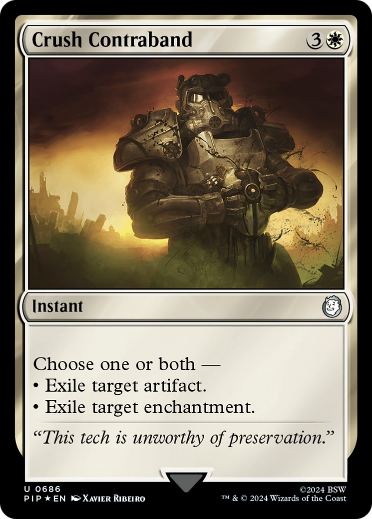 Crush Contraband (Surge Foil) [Fallout] | Anubis Games and Hobby