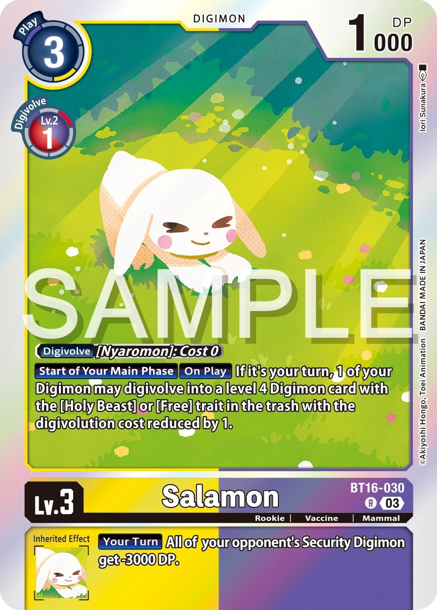 Salamon [BT16-030] [Beginning Observer] | Anubis Games and Hobby