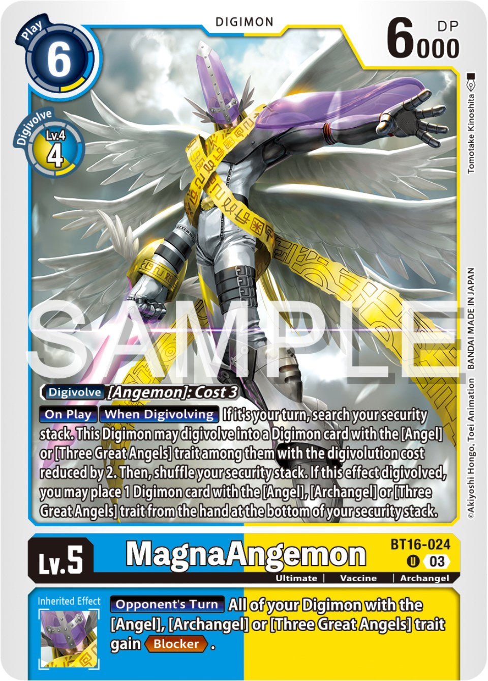 MagnaAngemon [BT16-024] [Beginning Observer] | Anubis Games and Hobby