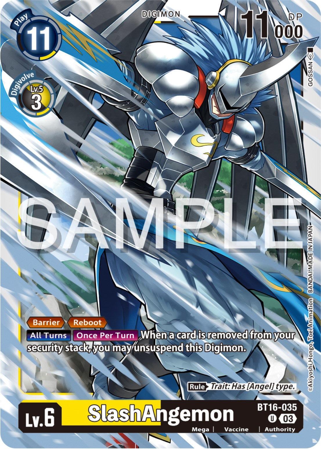 SlashAngemon [BT16-035] [Beginning Observer] | Anubis Games and Hobby