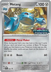 Metang (090) (Staff Prerelease Promo) [Scarlet & Violet: Black Star Promos] | Anubis Games and Hobby