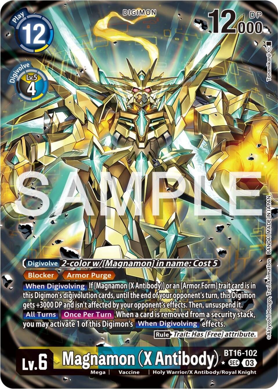 Magnamon (X Antibody) [BT16-102] (Alternate Art) [Beginning Observer] | Anubis Games and Hobby