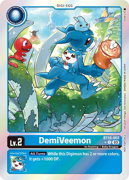DemiVeemon [BT16-002] (Box Promotion Pack: Beginning Observer) [Beginning Observer Promos] | Anubis Games and Hobby