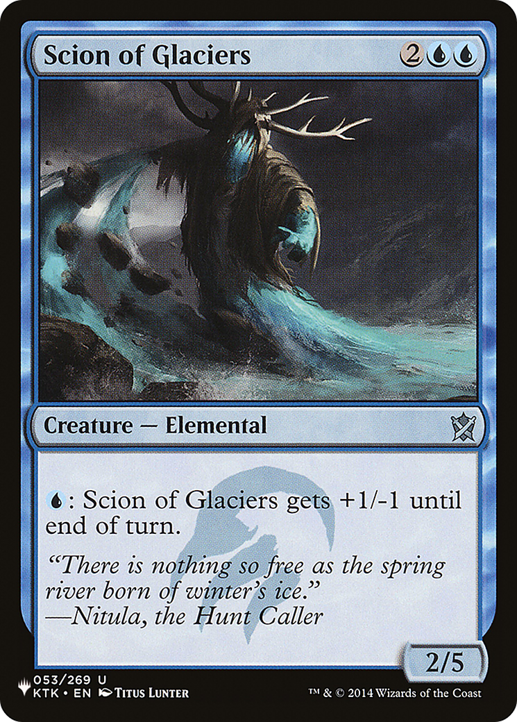 Scion of Glaciers [The List Reprints] | Anubis Games and Hobby