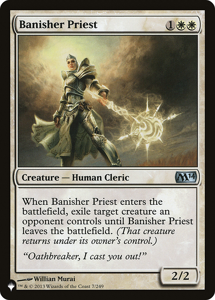 Banisher Priest [The List Reprints] | Anubis Games and Hobby