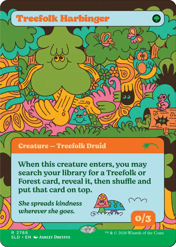 Treefolk Harbinger [Secret Lair Drop Series] | Anubis Games and Hobby
