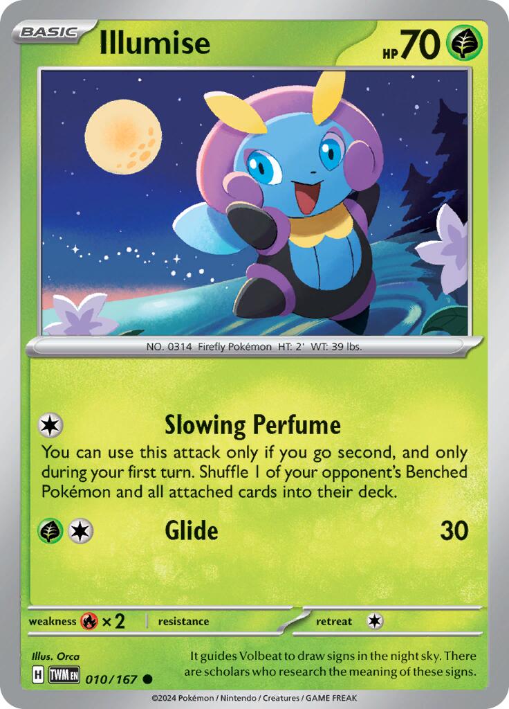 Illumise (010/167) [Scarlet & Violet: Twilight Masquerade] | Anubis Games and Hobby